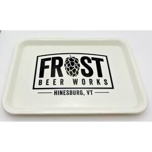 Frost Beer Works Melamine Drink/display Tray. Craft Beer of Vermont. Made in USA